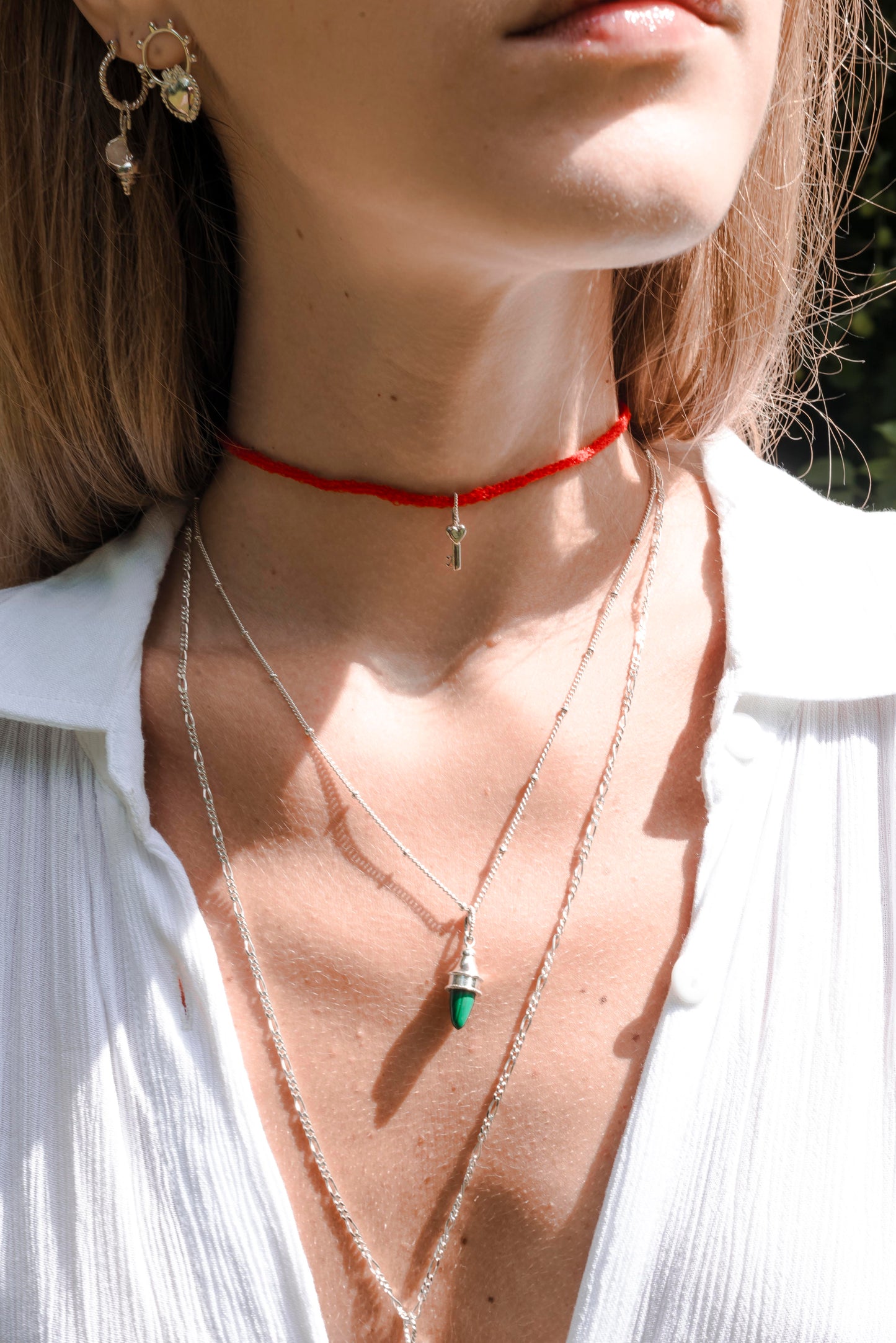 Heart Key Pendant