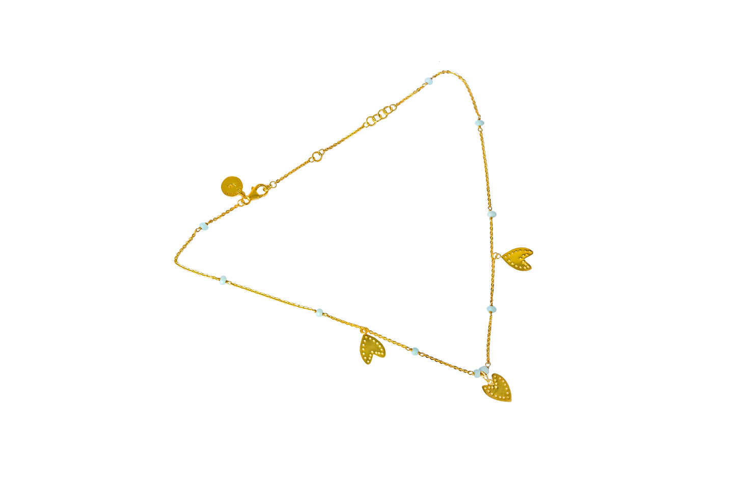 Ethnic Heart Amazonite Necklace