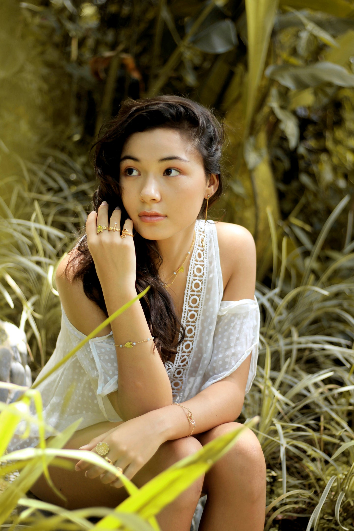 jewellery photoshoot Bali Jungle
