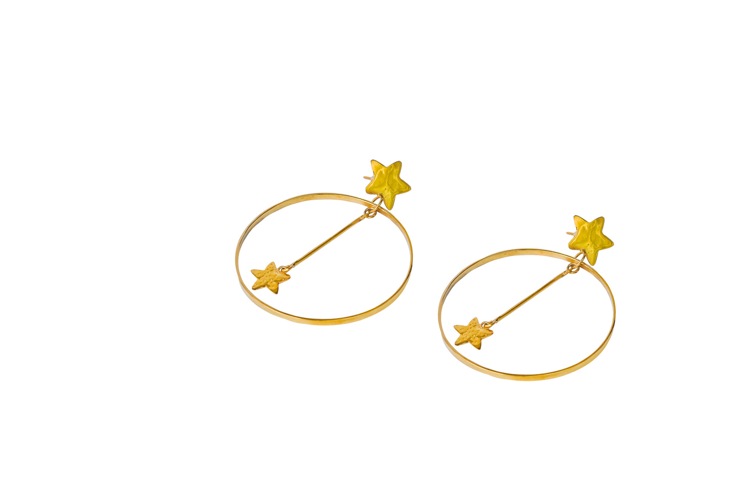 studs chic circle earrings