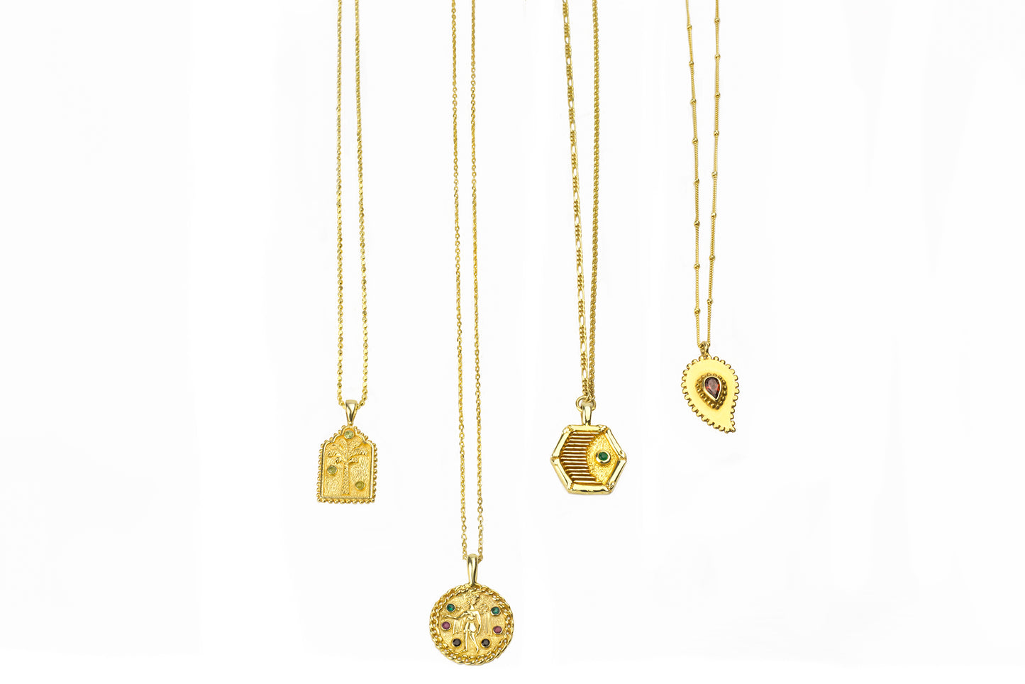 Handmade Gold necklaces collection
