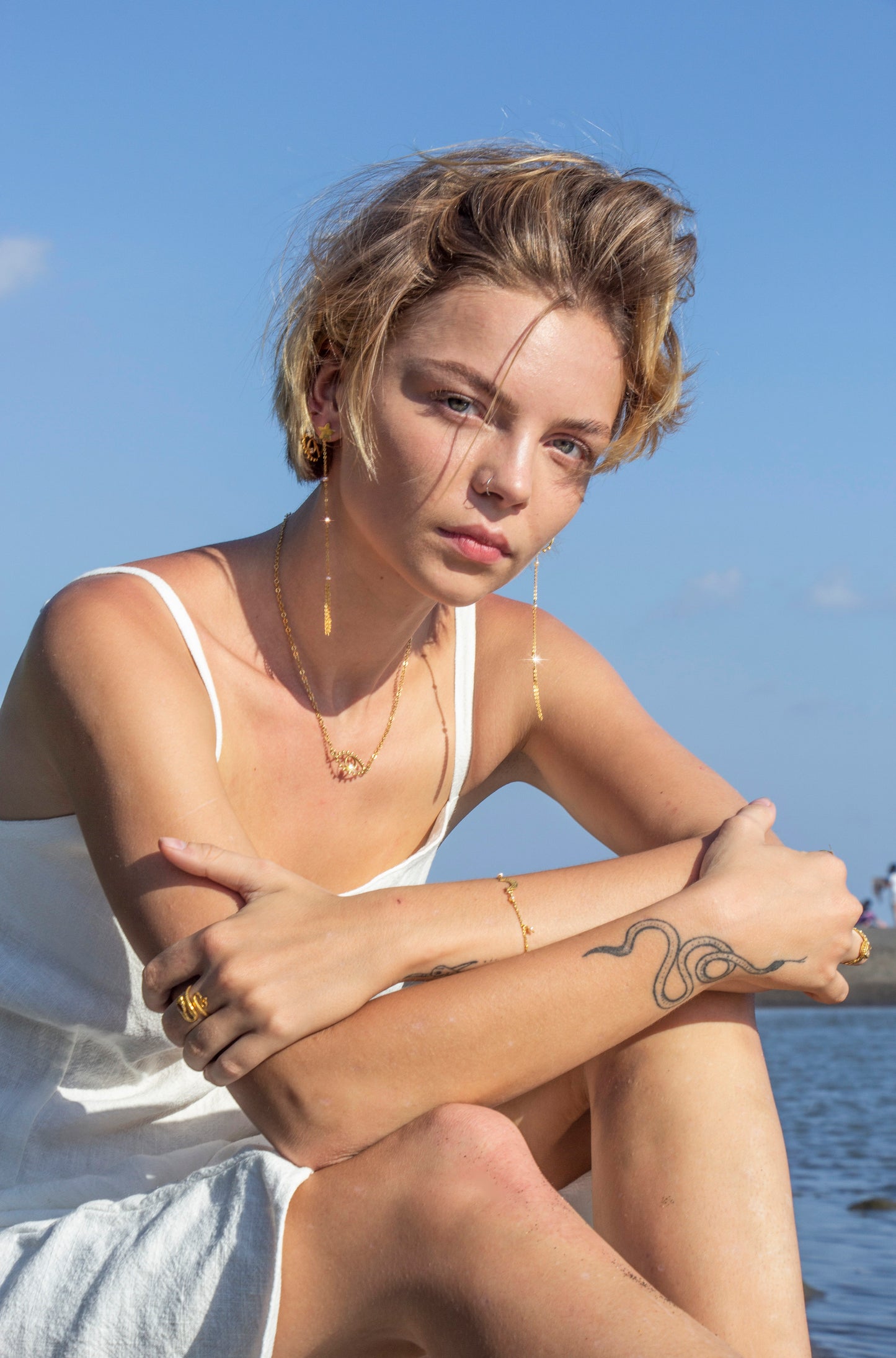 Handmade jewellery lifestyle photography