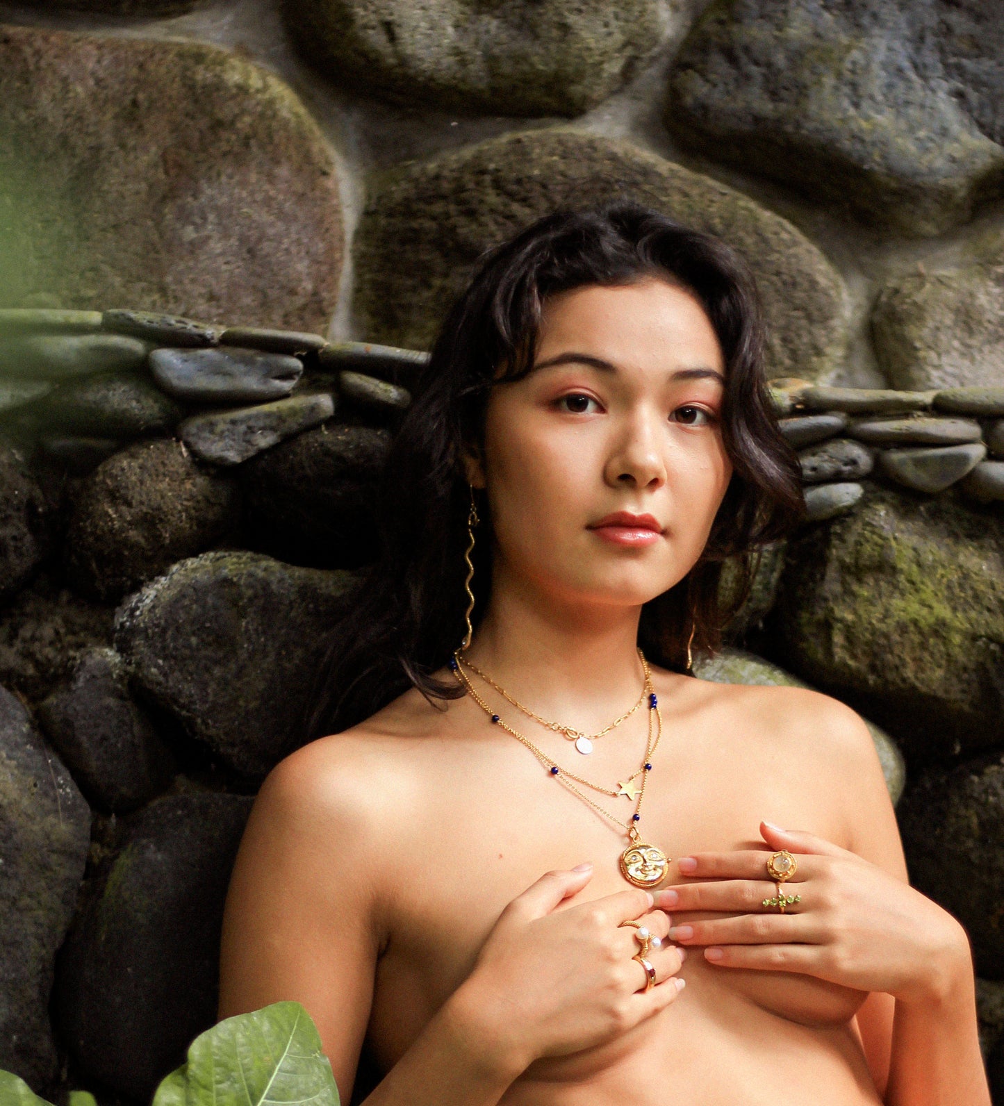 Handmade jewellery styling
