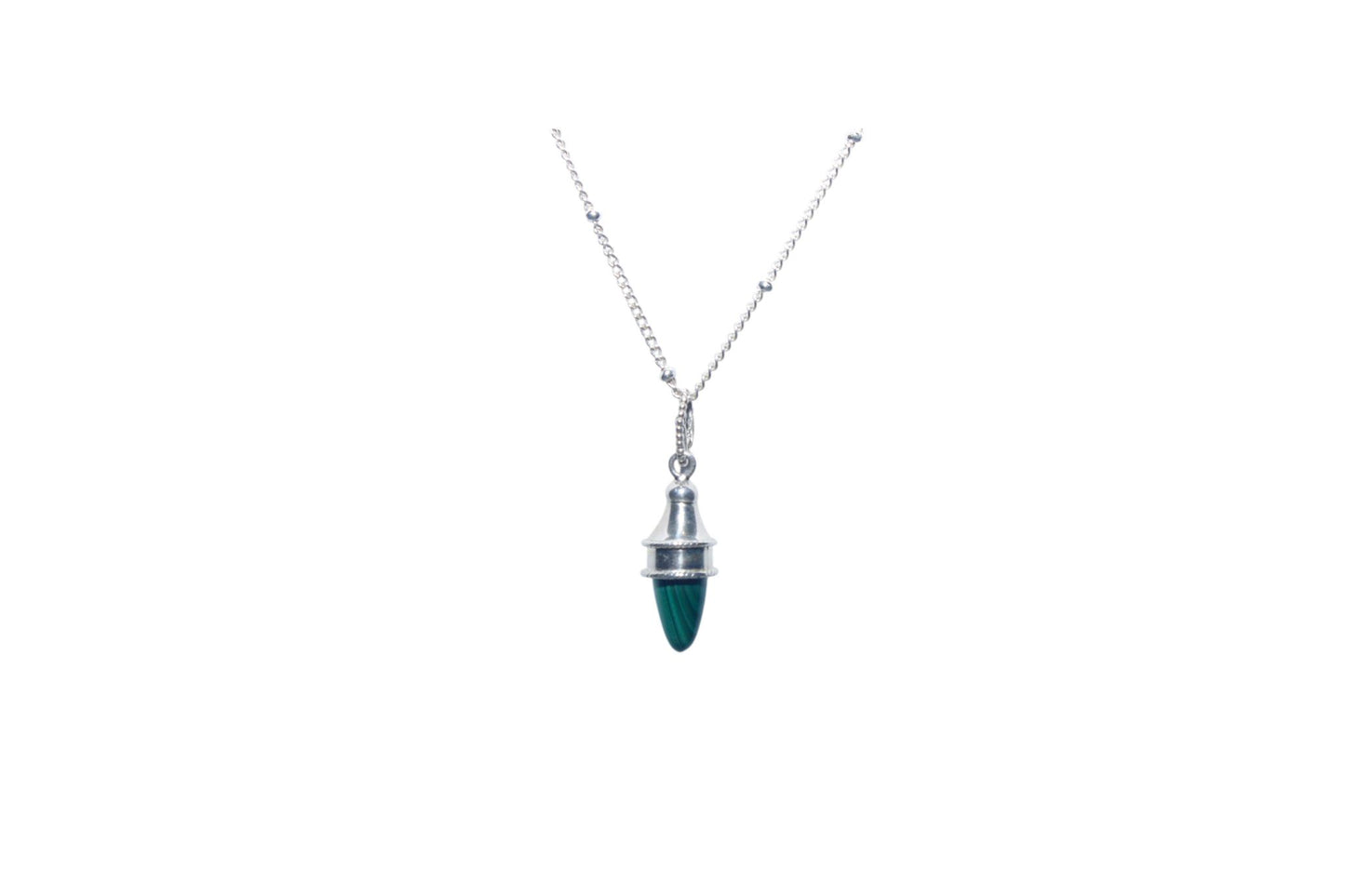 Forest Temple Malachite Pendant