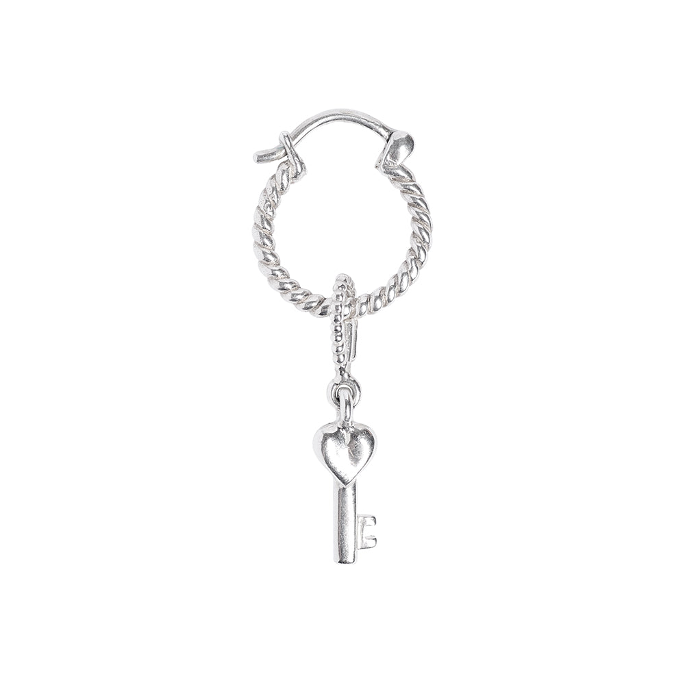 Heart Key Pendant