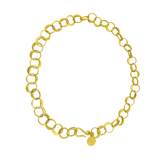 eclipse gold chain necklace